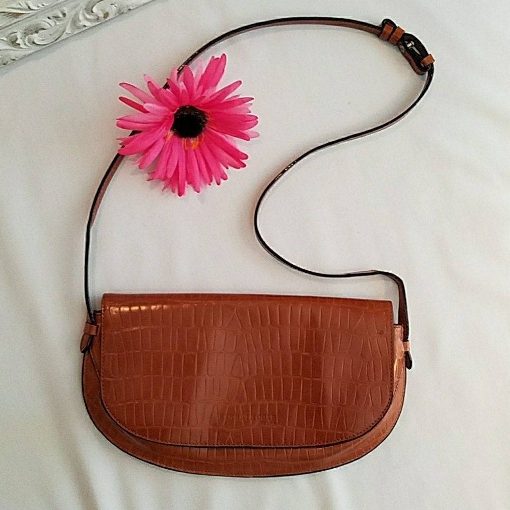 Kenneth Cole New York Leather Adjustable Strap - Picture 1 of 8